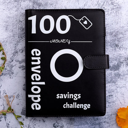 100-day challenge saving money saving book