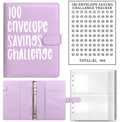 100-day challenge saving money saving book