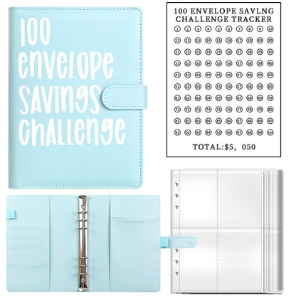 100-day challenge saving money saving book